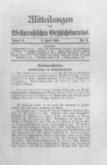 Mitteilungen des Westpreussischen Geschichtsvereins. 1915 Jahrg.14 nr2
