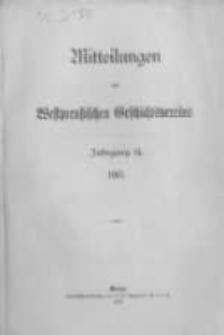 Mitteilungen des Westpreussischen Geschichtsvereins. 1915 Jahrg.14 nr4