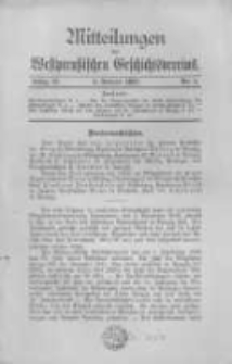 Mitteilungen des Westpreussischen Geschichtsvereins. 1917 Jahrg.16 nr1