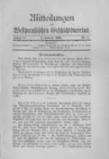 Mitteilungen des Westpreussischen Geschichtsvereins. 1918 Jahrg.17 nr1