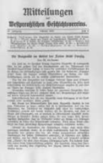 Mitteilungen des Westpreussischen Geschichtsvereins. 1933 Jahrg.32 nr4