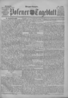 Posener Tageblatt 1898.11.09 Jg.37 Nr526