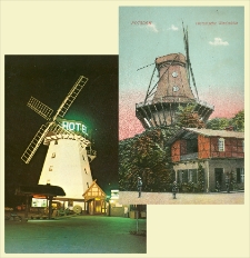 Poczt&oacute;wki, Wiatraki w Niemczech ; Postcards &ndash; windmills in Germany