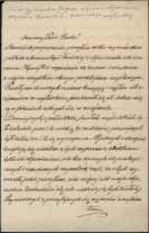 List Konrada Machczyńskiego do Zygmunta Glogera