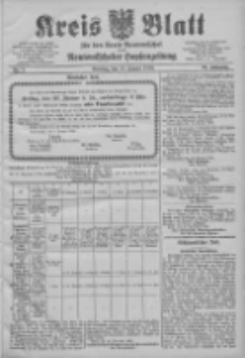 Kreis Blatt f&uuml;r den Kreis Neutomischeler zugleich Hopfenzeitung 1905.01.17 Jg.24 Nr5