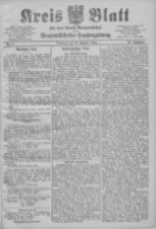 Kreis Blatt f&uuml;r den Kreis Neutomischeler zugleich Hopfenzeitung 1905.01.24 Jg.24 Nr7