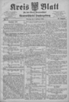 Kreis Blatt f&uuml;r den Kreis Neutomischeler zugleich Hopfenzeitung 1905.02.03 Jg.24 Nr10