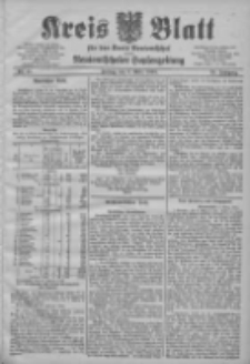 Kreis Blatt f&uuml;r den Kreis Neutomischeler zugleich Hopfenzeitung 1905.03.03 Jg.24 Nr18