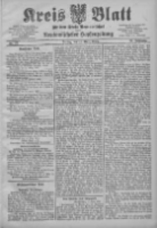 Kreis Blatt f&uuml;r den Kreis Neutomischeler zugleich Hopfenzeitung 1905.03.17 Jg.24 Nr22