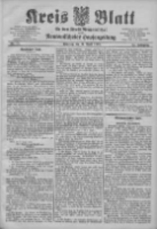 Kreis Blatt f&uuml;r den Kreis Neutomischeler zugleich Hopfenzeitung 1905.04.11 Jg.24 Nr29