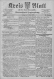 Kreis Blatt f&uuml;r den Kreis Neutomischeler zugleich Hopfenzeitung 1905.04.14 Jg.24 Nr30