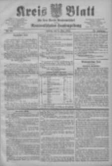 Kreis Blatt f&uuml;r den Kreis Neutomischeler zugleich Hopfenzeitung 1905.05.05 Jg.24 Nr36