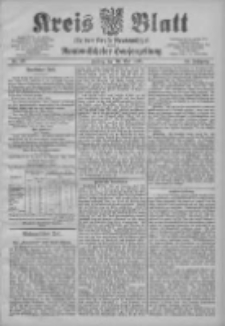 Kreis Blatt für den Kreis Neutomischeler zugleich Hopfenzeitung 1905.05.26 Jg.24 Nr42