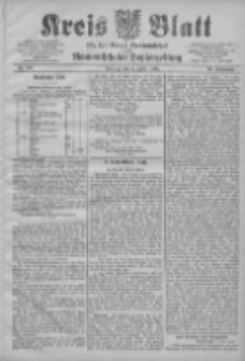 Kreis Blatt f&uuml;r den Kreis Neutomischeler zugleich Hopfenzeitung 1905.06.02 Jg.24 Nr44