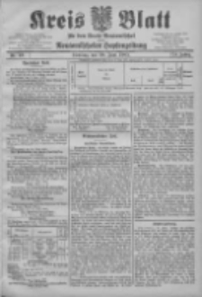 Kreis Blatt für den Kreis Neutomischeler zugleich Hopfenzeitung 1905.06.20 Jg.24 Nr49