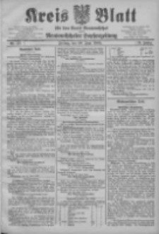 Kreis Blatt für den Kreis Neutomischeler zugleich Hopfenzeitung 1905.06.30 Jg.24 Nr52