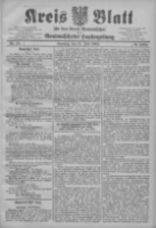 Kreis Blatt f&uuml;r den Kreis Neutomischeler zugleich Hopfenzeitung 1905.07.11 Jg.24 Nr55