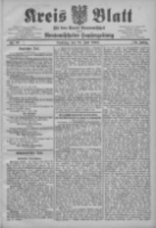 Kreis Blatt f&uuml;r den Kreis Neutomischeler zugleich Hopfenzeitung 1905.07.18 Jg.24 Nr57