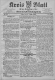 Kreis Blatt für den Kreis Neutomischeler zugleich Hopfenzeitung 1905.08.11 Jg.24 Nr64