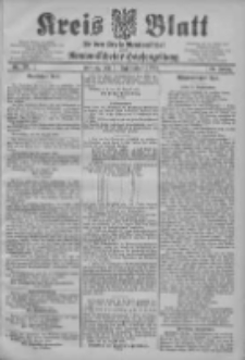 Kreis Blatt f&uuml;r den Kreis Neutomischeler zugleich Hopfenzeitung 1905.09.01 Jg.24 Nr70