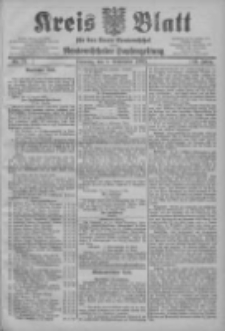 Kreis Blatt für den Kreis Neutomischeler zugleich Hopfenzeitung 1905.09.05 Jg.24 Nr71