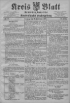 Kreis Blatt f&uuml;r den Kreis Neutomischeler zugleich Hopfenzeitung 1905.09.19 Jg.24 Nr75