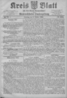 Kreis Blatt f&uuml;r den Kreis Neutomischeler zugleich Hopfenzeitung 1905.10.03 Jg.24 Nr79