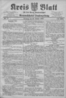 Kreis Blatt f&uuml;r den Kreis Neutomischeler zugleich Hopfenzeitung 1905.10.10 Jg.24 Nr81