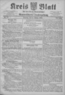 Kreis Blatt f&uuml;r den Kreis Neutomischeler zugleich Hopfenzeitung 1905.10.17 Jg.24 Nr83