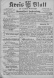 Kreis Blatt für den Kreis Neutomischeler zugleich Hopfenzeitung 1905.11.14 Jg.24 Nr91
