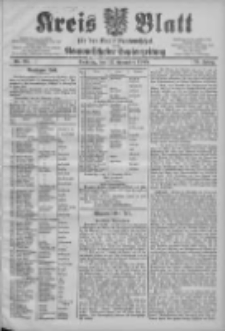 Kreis Blatt f&uuml;r den Kreis Neutomischeler zugleich Hopfenzeitung 1905.11.21 Jg.24 Nr93