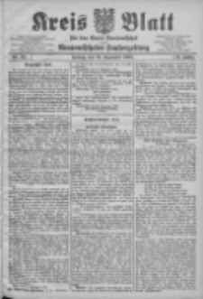 Kreis Blatt f&uuml;r den Kreis Neutomischeler zugleich Hopfenzeitung 1905.11.24 Jg.24 Nr94