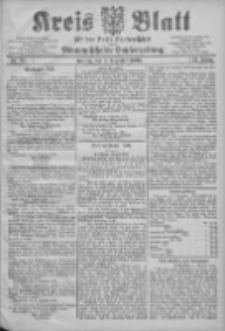 Kreis Blatt f&uuml;r den Kreis Neutomischeler zugleich Hopfenzeitung 1905.12.08 Jg.24 Nr98