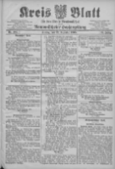 Kreis Blatt f&uuml;r den Kreis Neutomischeler zugleich Hopfenzeitung 1905.12.22 Jg.24 Nr102
