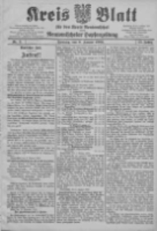 Kreis Blatt f&uuml;r den Kreis Neutomischeler zugleich Hopfenzeitung 1906.01.09 Jg.25 Nr3