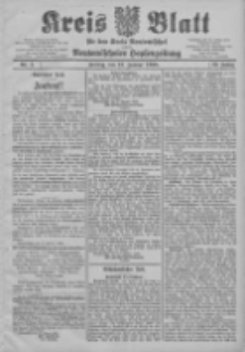 Kreis Blatt f&uuml;r den Kreis Neutomischeler zugleich Hopfenzeitung 1906.01.12 Jg.25 Nr4