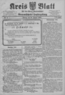 Kreis Blatt f&uuml;r den Kreis Neutomischeler zugleich Hopfenzeitung 1906.01.19 Jg.25 Nr6
