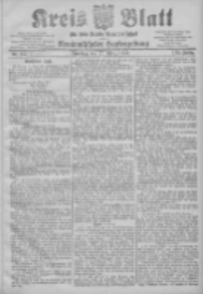 Kreis Blatt f&uuml;r den Kreis Neutomischeler zugleich Hopfenzeitung 1906.03.27 Jg.25 Nr25