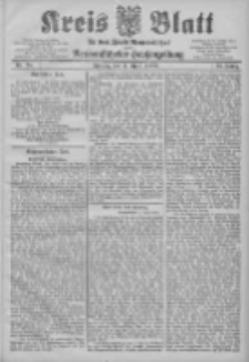 Kreis Blatt f&uuml;r den Kreis Neutomischeler zugleich Hopfenzeitung 1906.04.06 Jg.25 Nr28