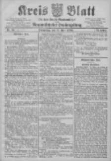 Kreis Blatt f&uuml;r den Kreis Neutomischeler zugleich Hopfenzeitung 1906.04.12 Jg.25 Nr30