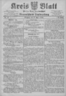 Kreis Blatt f&uuml;r den Kreis Neutomischeler zugleich Hopfenzeitung 1906.04.18 Jg.25 Nr31