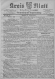 Kreis Blatt f&uuml;r den Kreis Neutomischeler zugleich Hopfenzeitung 1906.05.01 Jg.25 Nr35