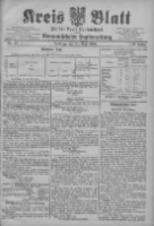 Kreis Blatt f&uuml;r den Kreis Neutomischeler zugleich Hopfenzeitung 1906.05.29 Jg.25 Nr43