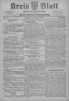 Kreis Blatt f&uuml;r den Kreis Neutomischeler zugleich Hopfenzeitung 1906.06.06 Jg.25 Nr45