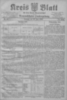 Kreis Blatt f&uuml;r den Kreis Neutomischeler zugleich Hopfenzeitung 1906.06.26 Jg.25 Nr51