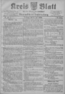 Kreis Blatt f&uuml;r den Kreis Neutomischeler zugleich Hopfenzeitung 1906.07.10 Jg.25 Nr55