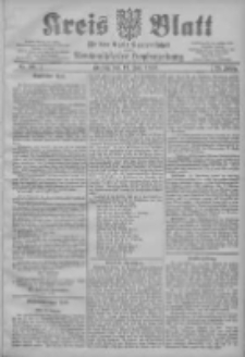Kreis Blatt f&uuml;r den Kreis Neutomischeler zugleich Hopfenzeitung 1906.07.13 Jg.25 Nr56