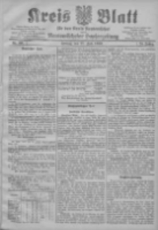 Kreis Blatt f&uuml;r den Kreis Neutomischeler zugleich Hopfenzeitung 1906.07.27 Jg.25 Nr60
