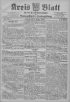 Kreis Blatt für den Kreis Neutomischeler zugleich Hopfenzeitung 1906.08.31 Jg.25 Nr70