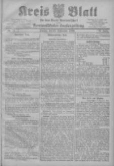 Kreis Blatt f&uuml;r den Kreis Neutomischeler zugleich Hopfenzeitung 1906.09.14 Jg.25 Nr74